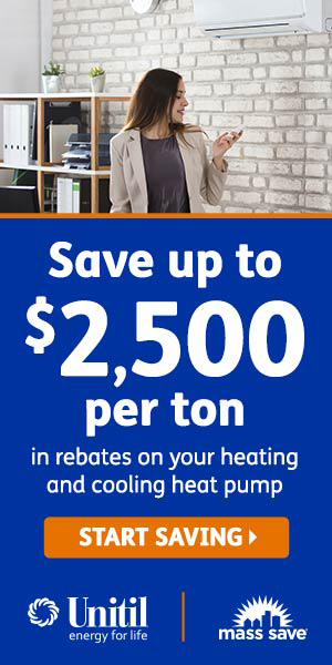 Save up to $2,500 per ton on air source heat pumps