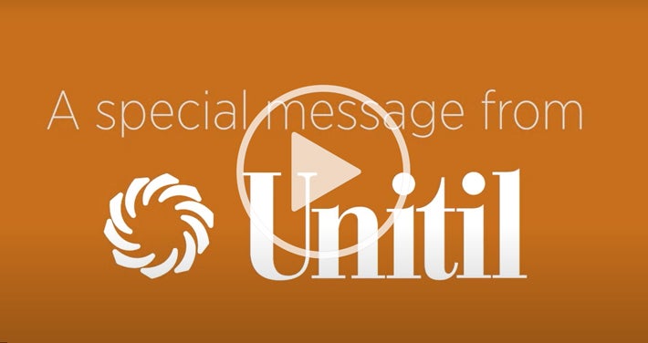 Unitil special message video play