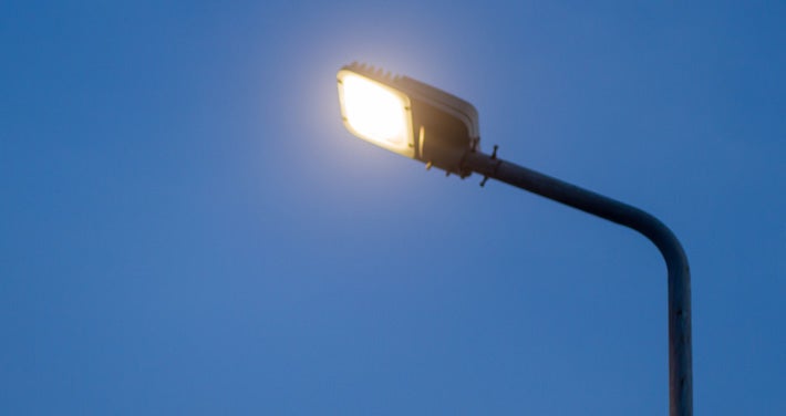 led street light in bow nh